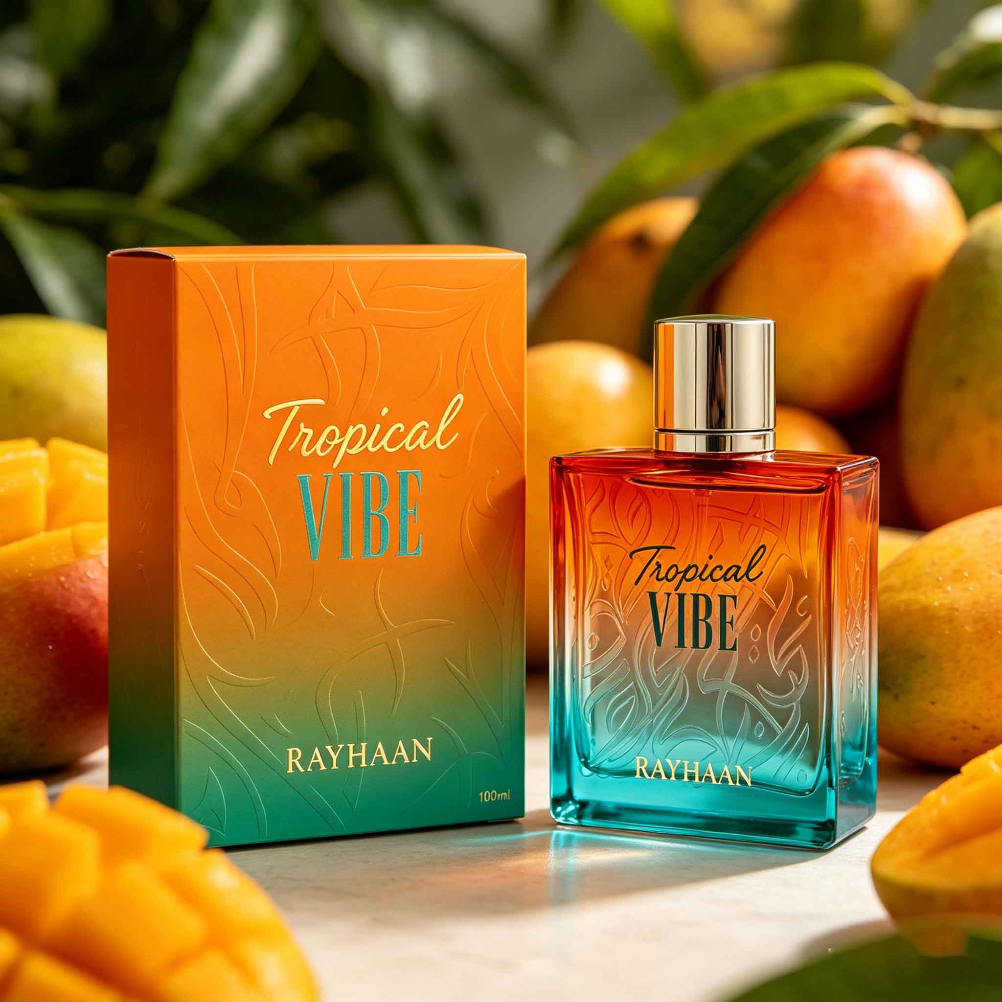 Perfume Fragrance Blue - Il profumo tropicale Rayhaan si manifesta