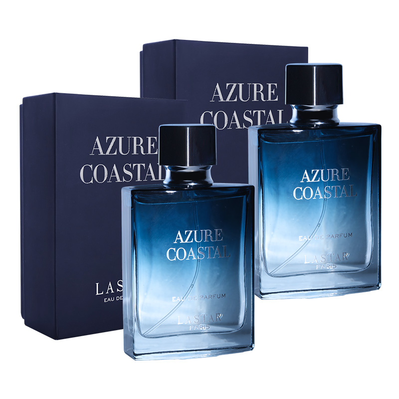 Perfume Fragrance Gift Set - Profumo da uomo LASTAR, due flaconi