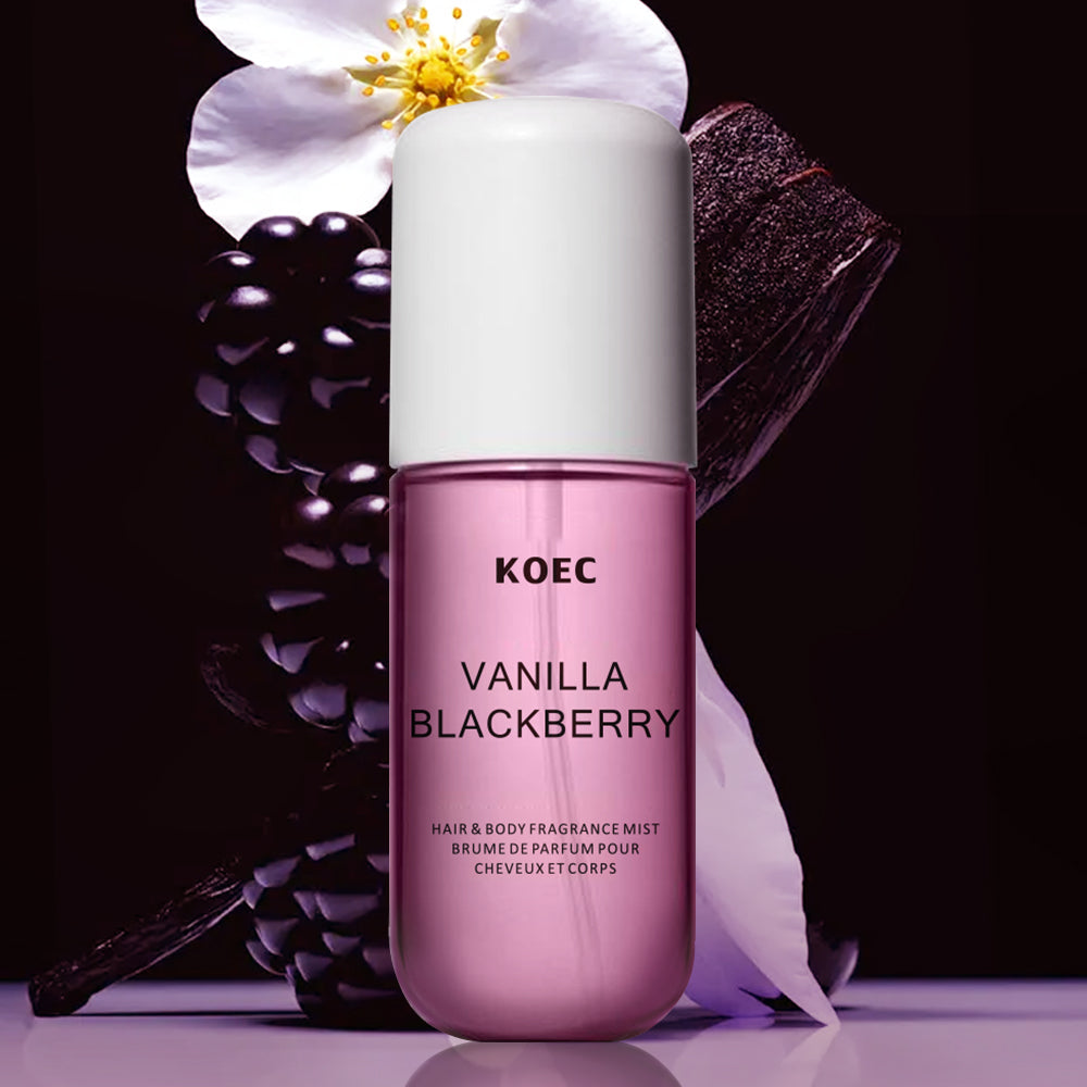 Perfume Fragrance Mist - 50ml KOEC Vaniglia Blackberry Fragranza Nebbia