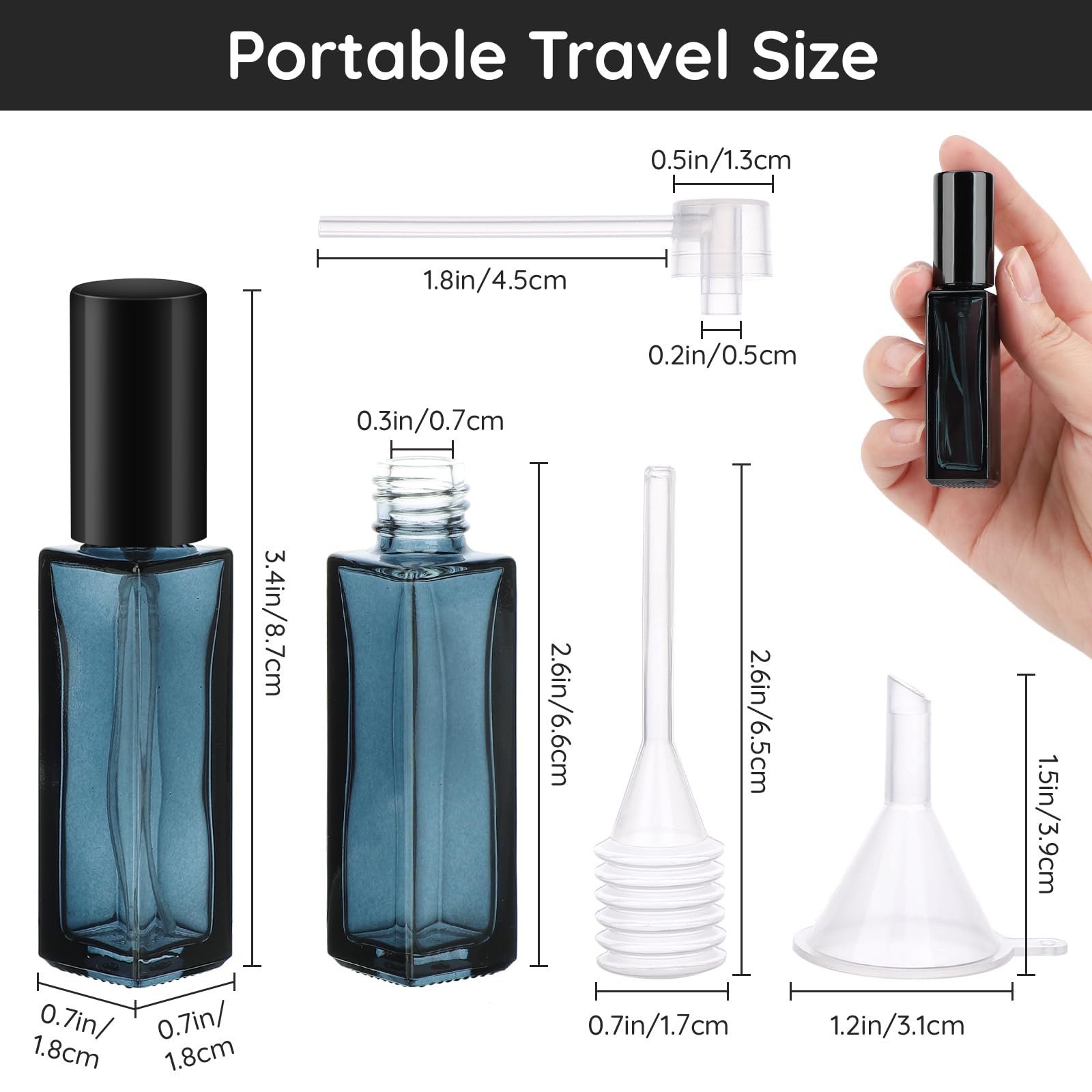 10 bottiglie di profumo spray  - Perfume Fragrance Mist recensione e prezzo
