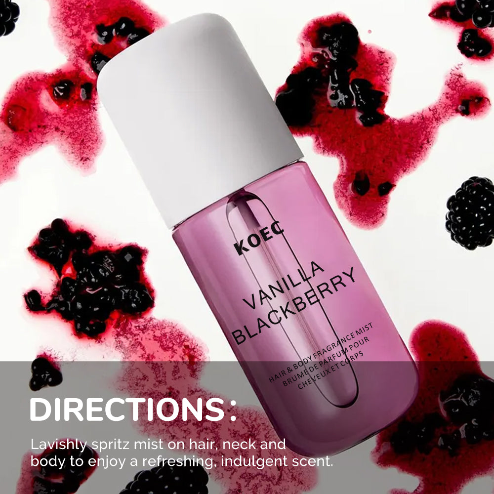50ml KOEC Vaniglia Blackberry  - Perfume Fragrance Mist recensione e prezzo